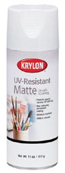 Picture of Krylon 238321 UV-Resistant Acrylic Coating Aerosol Spray-Matte-11 Ounces 
