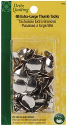 Picture of Dritz 86793 Dritz Quilting Extra Large Thumb Tacks-65-Pkg 