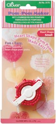 Picture of Clover 75016 Pom-Pom Maker Small Heart-1.5 in. x 1.63 in. x 1 in. 