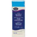 Wrights 42754 Single Fold Satin Blanket Binding 2 in. 4.75 Yards-Neon Blue Wrights 42754 Single Fold Satin Blanket Binding 2 in. 4.75 Yards-Neon Blue