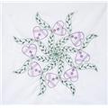 Fairway 319597 Stamped Quilt Blocks 18 in. x 18 in. 6-Pkg-Violet Hearts Fairway 319597 Stamped Quilt Blocks 18 in. x 18 in. 6-Pkg-Violet Hearts