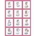 Fairway 319612 Stamped Baby Quilt Blocks 9 in. x 9 in. 12-Pkg-Sunbonnet Girl Fairway 319612 Stamped Baby Quilt Blocks 9 in. x 9 in. 12-Pkg-Sunbonnet Girl