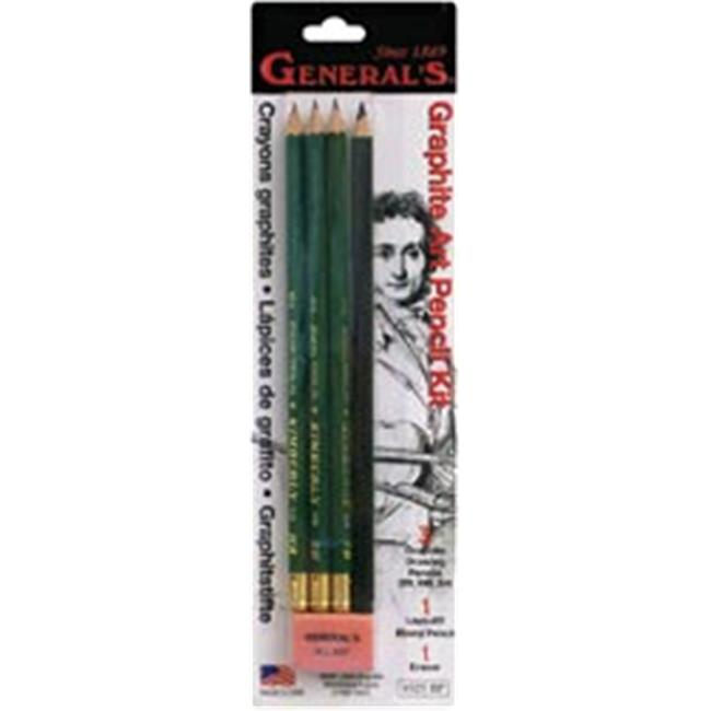 General Pencil 412338 Graphite Art Pencil Set