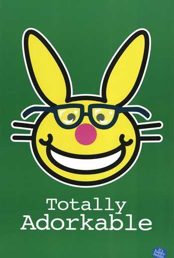Picture of Trends International TIARP1436 Happy BunnyNerds -22 x 34- Poster Print