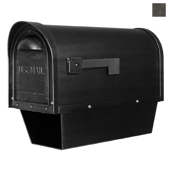 Picture of Classic SCC-2008-SW Classic Curbside Mailbox with Paper Tube-Swedish Silver