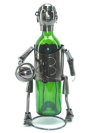 Picture of Three Star ZB620 Wine Bottle Holder - Basketball Player