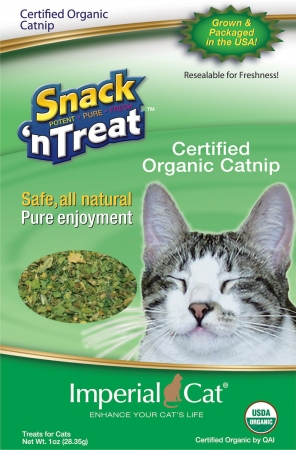 00123 Certified Organic Catnip - 1 oz.