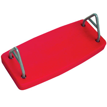 Picture of Jensen S127R Commercial Roto Molded Flat Seat - Red
