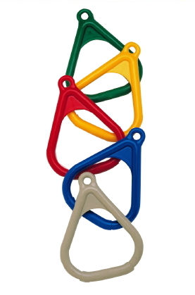 Residential Plastic Trapeze Rings - Yellow