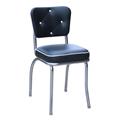 Richardson Seating Corp 4240BLK 4240 Lucy Diner Chair -Black-Seat - Chrome Richardson Seating Corp 4240BLK 4240 Lucy Diner Chair -Black-Seat - Chrome