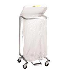690NS Portable Hamper Clear Disposable Poly-Liners - 200 Bags