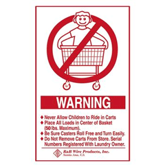 Picture of R&B Wire 903E Wall Mounted Warning Sign - English
