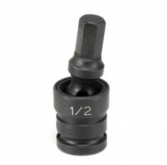 Grey Pneumatic 1/2" Drive x 10mm Universal Hex Driver Socket (2910UM)