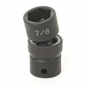 Grey Pneumatic 1/2" Drive x 7/16" Standard Universal Socket (2014U)
