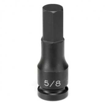 Grey Pneumatic 1/2" Drive x 16mm Hex Driver Socket (2916M)