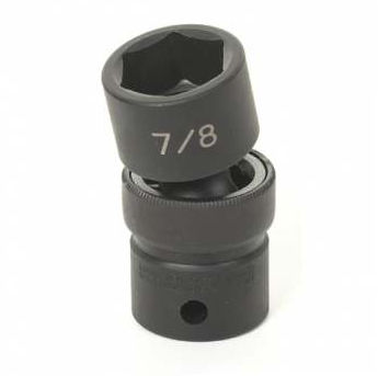 1/2" Drive, 13mm Size, Metric Socket, 6 Points, 13mm,1/2"D,Impact,Univ 6pt.