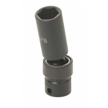 Grey Pneumatic 3/8" Drive x 18mm Deep Universal Socket (1018UMD)