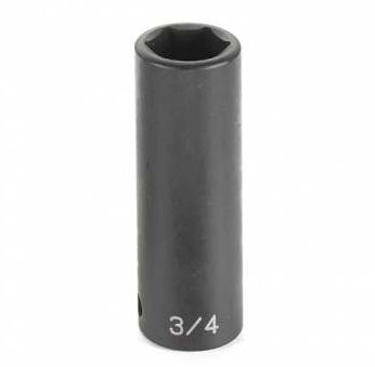 1/2" Drive, 5/8 Size, SAE Socket, 6 Points, 5/8",1/2"D,6pt. D