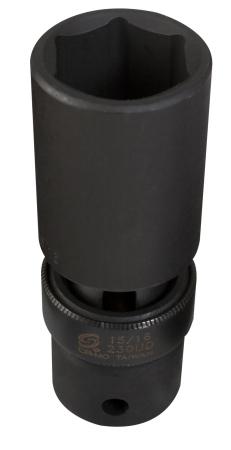 Sunex Tool SU212UD .50 in. Drive .38 in. Impact Socket Universal Deep