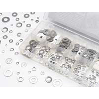 350 Piece Lock Flat Washer Set