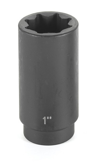 Grey Pneumatic 1/2" Drive x 13/16" Deep Socket - 8 Point (2526SD)