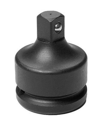 Grey Pneumatic 3/4" F x 1" M Adapter w/ Locking Pin Socket (3009AL)
