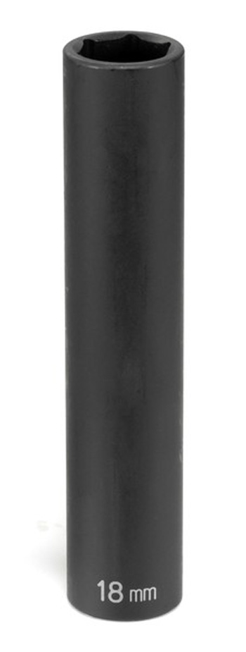 Deep Socket 1/2" Drive x 24mm, 127mm Length, Chrome plated
