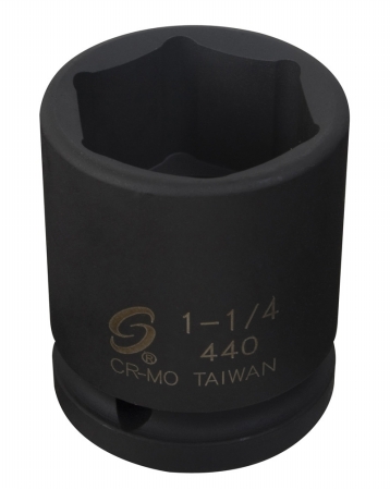 Sunex Tool SU452 .75 in. Drive Standard 6-Point SAE Impact Socket  1.63 in.
