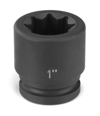 Grey Pneumatic 3/4" Drive 1-1/8" 8-Point Standard Impact Socket (3536S)