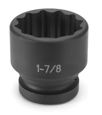 Grey Pneumatic 1" Drive x 1-3/8" Standard - 12 Point Socket (4244R)