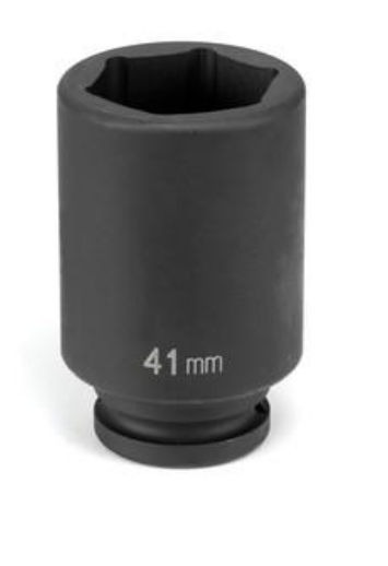 3/4" Drive, 38mm Metric Socket, 6 Points, 3/4"Dx38mm,D