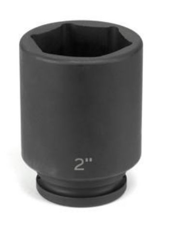 3/4" Drive, 1-9/16" Size, SAE Socket, 6 Points, 1-9/16",3/4"D,6pt. D