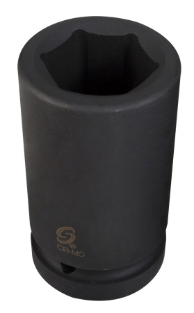 Sunex Tool SU546D 1 in. Drive Deep 6-Point Fractional Impact Socket 1.44 in.
