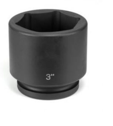 1" Drive, 1-15/16" Size, SAE Socket, 6 Points, 1-15/16",1"D,Impact,Blk