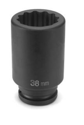 3/4" Drive, 12-Point; Deep Metric Socket, 12 Points