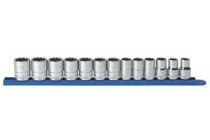 KD80710 13 pc. .50 Dr. 12 pt. Standard Metric Socket Set