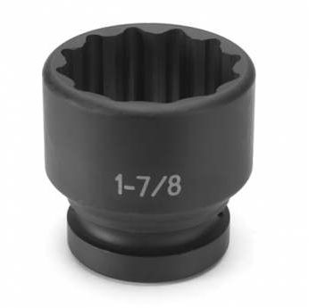 Grey Pneumatic 1-7/8" X 6 Point Short 1" Drive Impact Socket (4260R)
