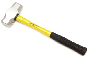 4lb Sledge Hammer 14.2 in. Anti Shock Fiberglass Handle