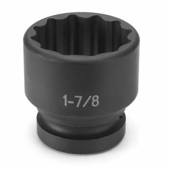 Grey Pneumatic 1" Drive 2-1/4" 12-Point Standard Impact Socket (4272R)