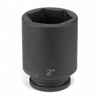 3/4" Drive, 2-5/8" Size, SAE Socket, 6 Points, 2-5/8",3/4"D,6pt. D