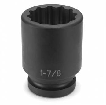 Grey Pneumatic 2-3/4" X 12 Point Deep 1" Drive Impact Socket (4288D)