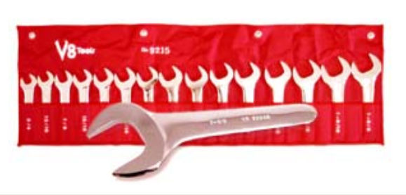 Inc VT9215 15 Piece SAE Service Wrench Set