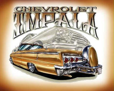 1053-24x36-CB Chevrolet Impala Poster
