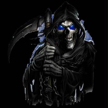 Hot Stuff 1977-16x20-SD Grim Reaper Poster