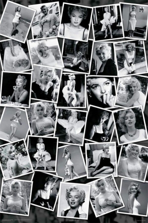 Picture of Hot Stuff 1989-16x20-CE Marilyn Collage Poster