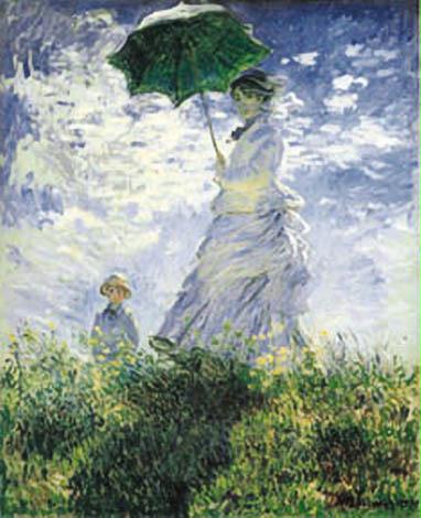 2034-24x36-GC Woman With Parasol Poster