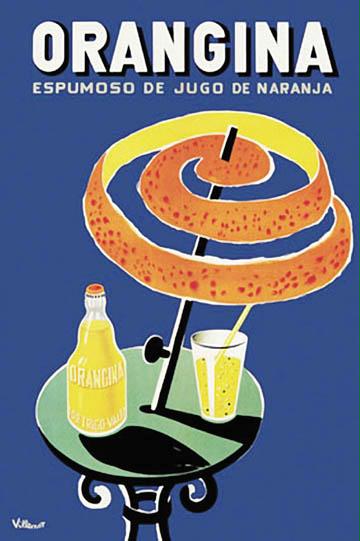 Hot Stuff 2102-16x20-VA Orangina Poster