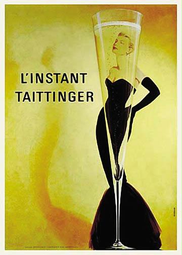 Hot Stuff 2129-24x36-VA Linstant Taittinger Poster