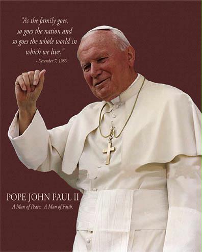 Picture of Hot Stuff 3002-16x20-JP Pope John Paul II Waving Poster