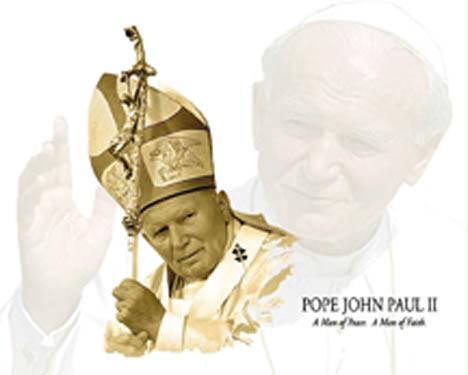 Picture of Hot Stuff 3004-16x20-JP Pope John Paul II Collage Poster